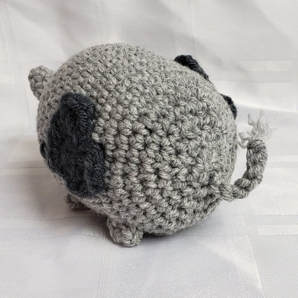 Amigurumi Elephant Plush Stuffed Toy Themed Stuffy - Picture 10 of 11